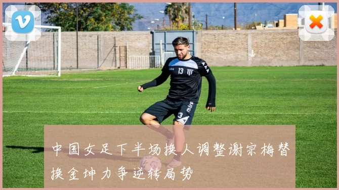 中国女足下半场换人调整谢宗梅替换金坤力争逆转局势